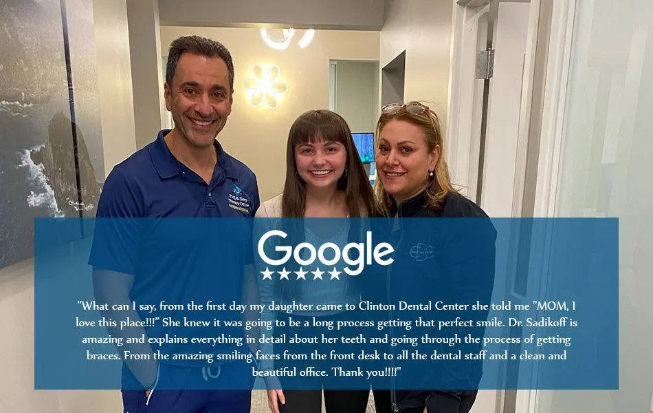 Dr. Sadikoff with Patient