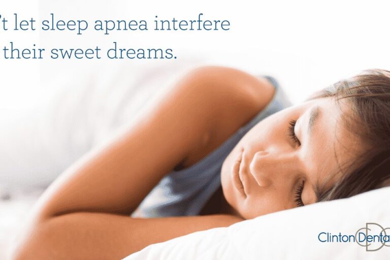 a sleeping adolescent child